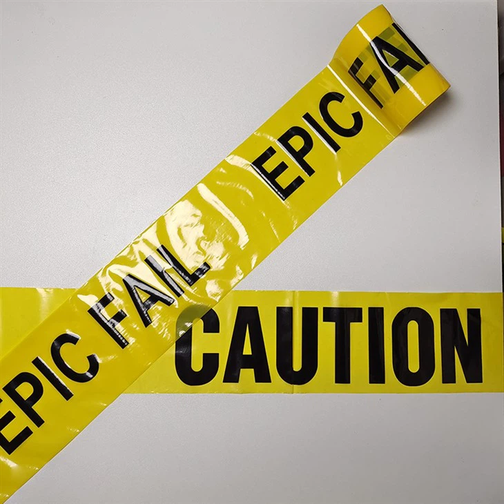 Custom Printed PE Warning Tape price